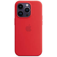 Чохол до мобільного телефона Apple iPhone 14 Pro Silicone Case with MagSafe - (PRODUCT)RED (MPTG3)