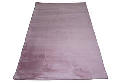 Килим штучний кролик сучасний ESTERA COTTON ANTISLIP Lilac, 0.6х1 м