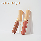 Блиск для губ з бавовняною олією Lip Gloss Cotton Delight Paese 7,5ml (01) transparent, фото 5