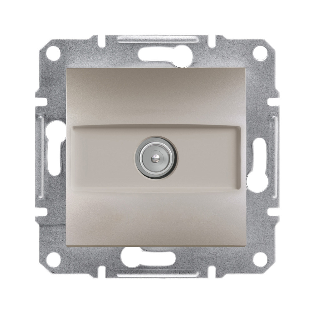 Розетка телевізійна Schneider Electric Asfora бронза ТV кінцева внутрішня EPH3200169