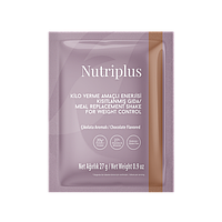 Порция коктейля для контроля веса со вкусом шоколада Nutriplus, 27 г