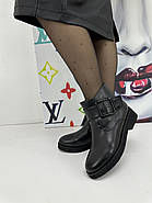 Зимові жіночі черевики Berloni M225 чорні натуральна шкіра 36, фото 5