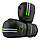 Боксерські рукавиці PowerPlay 3016 Contender Чорно-Зелені 16 унцій, фото 4