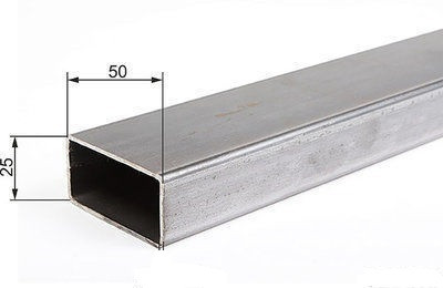 Труба профільна 50x25х1,2 сорт 2 (виробничий брак)