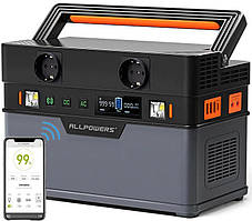 Зарядна станція Allpowers S700 606Wh 164000 mAh 700W (1400W) Чистий синус Portable Power Bank ( AP-SS-007 )