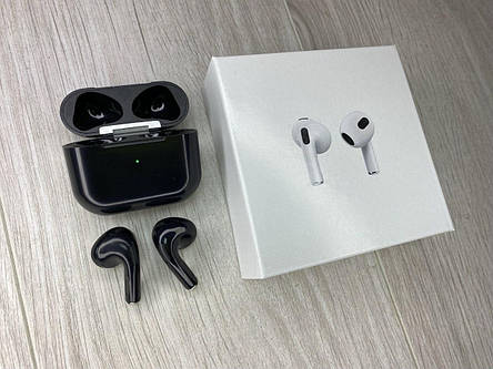 Безпровідні навушники AirPods 3 Black Bluetooth, Гарантія, фото 1