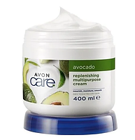 Avon Care многофункциональный увлажняющий крем для лица, рук и тела с маслом авокадо 400 мл