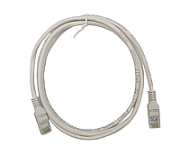 Кабель патч-корд LAN LAN для интернета / 1.5 метра / Серый