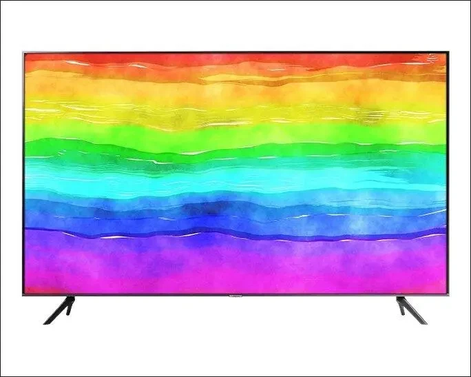 Телевізор Smart-TV 4k Ultra-HD - Смарт ТВ 42 Діагональ 4К Якість Вай Фай Тонка Рамка