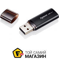 Флешка USB 3.1 Apacer 128 GB AH25B USB 3.1 Black (AP128GAH25BB-1)