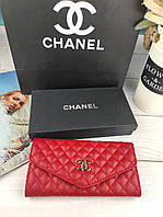 Красный женский кошелек Chanel Шанель Турция