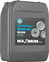 Масло трансмиссионное MAXIMUM Transmax ТАД17И 85W90 GL-5 20л