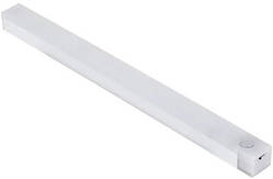 Нічний LED світильник із датчиком руху, акумулятором та зарядкою від USB 30 см / 21 Led, Холодний білий