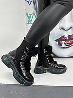 Зимние женские ботинки Meldymoor 70105-siyah натуральная кожа 36 40