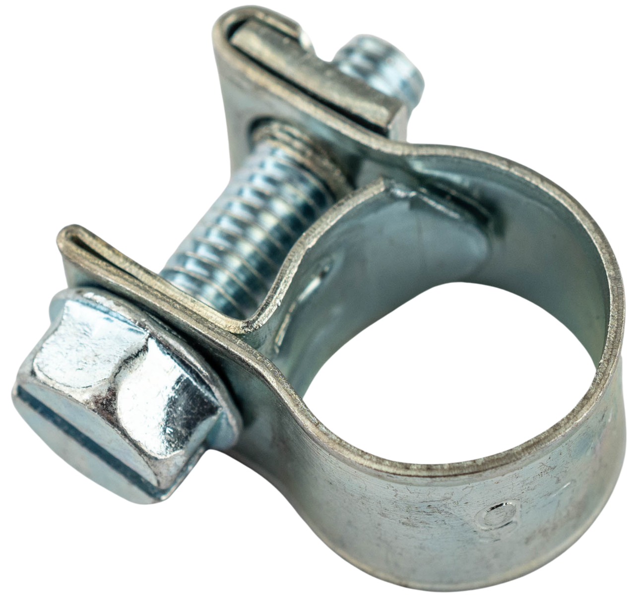 Хомут болтовий 8-10 мм Міні оцинкований W1, фото 1