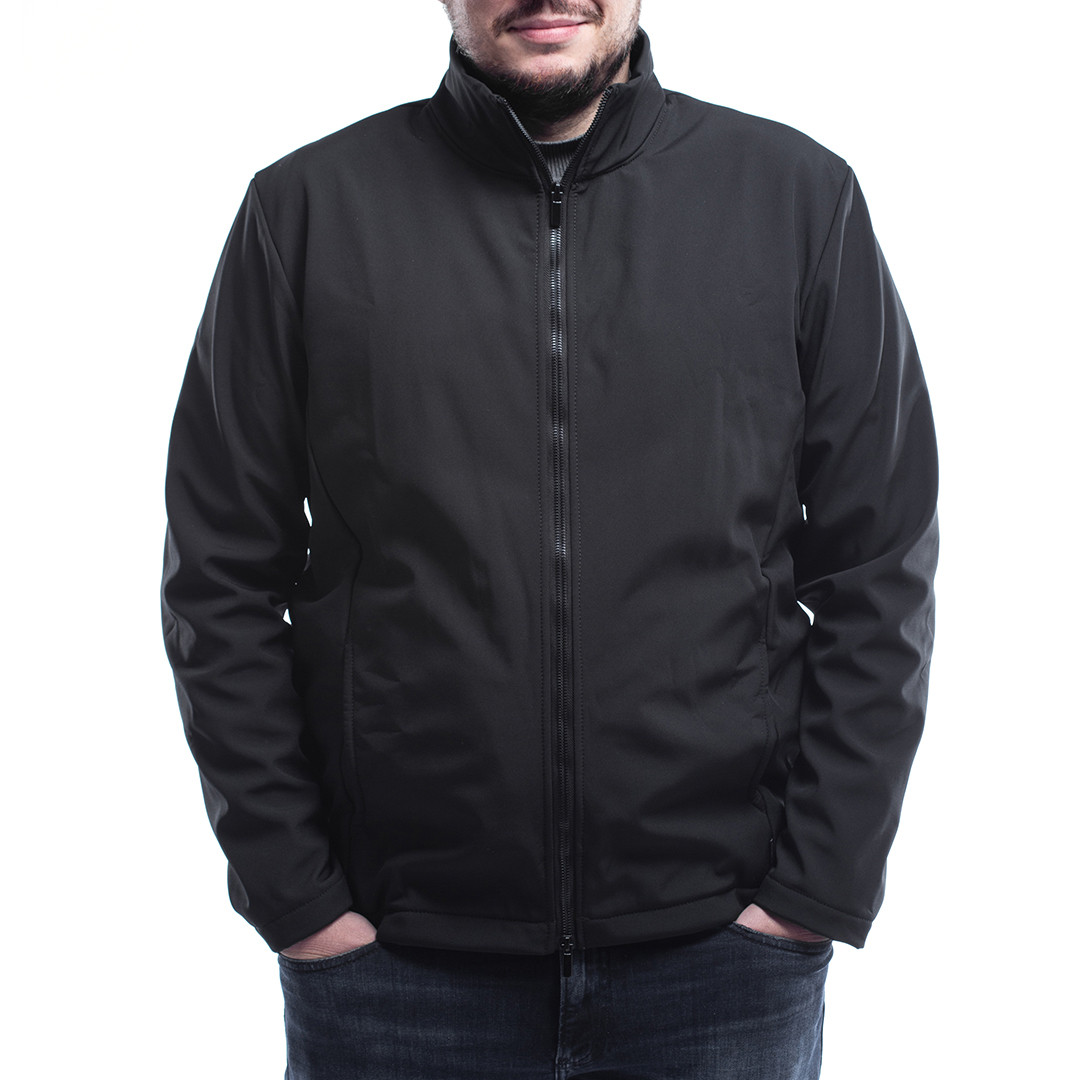 Куртка Urban чорна Brotherhood SoftShell Весна-осінь, фото 1