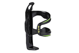 Фляготримач з бічним завантаженням KLS Revert пластик, лівий\правий, зелений