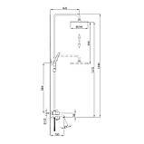 Душова система Frap F2475, вилив, лійка 3-функції, фото 10