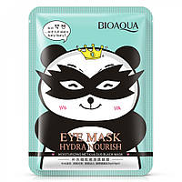 Маска для кожи вокруг глаз Bioaqua Eye Mask Hydra Nourish Panda KB, код: 968290