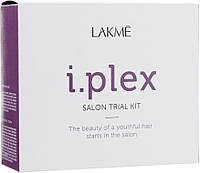 Пробный салонный набор для восстановления волос - Lakme I.Plex Salon Trial Kit (treatment/3x100ml) (449911-2)