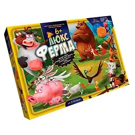 Велика настільна гра "Ферма Люкс" | Danko Toys