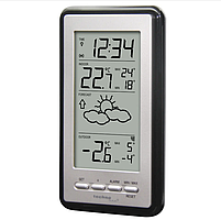 Метеостанція прогноз погоди годинник Technoline WS9130 Silver/Black (WS9130) Електронна метеостанція побутова Німеччина, фото 6