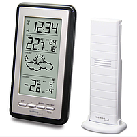 Метеостанція прогноз погоди годинник Technoline WS9130 Silver/Black (WS9130) Електронна метеостанція побутова Німеччина, фото 9