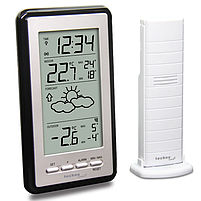 Метеостанція прогноз погоди годинник Technoline WS9130 Silver/Black (WS9130) Електронна метеостанція побутова Німеччина, фото 7