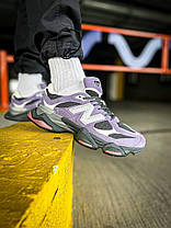 Чоловічі Кросівки New Balance 9060 Violet Noir Black / Нью Беланс 9060 Нуар Фіолетові з Чорним, фото 4
