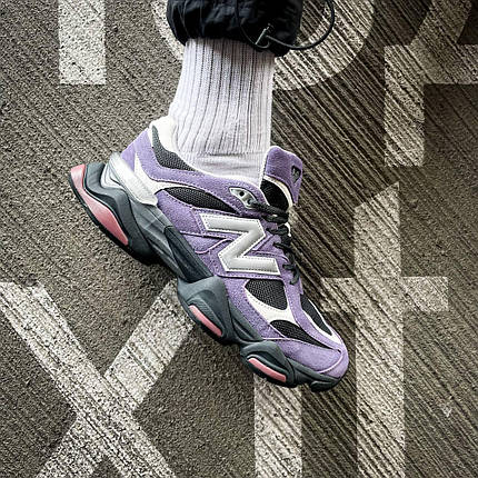Чоловічі Кросівки New Balance 9060 Violet Noir Black / Нью Беланс 9060 Нуар Фіолетові з Чорним, фото 1