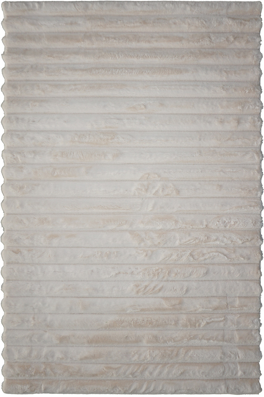 Килим штучний кролик сучасний ESTERA COTTON TERRACE ANTISLIP Cream, 1.8x2.5 м