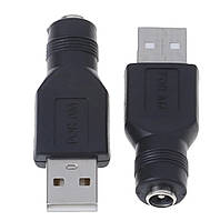 Переходник USB на DC 5.5×2.5