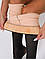 Жіночі безшовні лосини з імітацією капронових колгот на флісі з широким поясом 42-46, фото 3