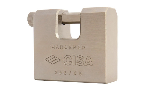 П-подібний навісний замок CISA 28550.84 2 ключі (Італія)