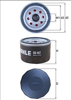 Фильтр масляный MAHLE OC467 Renault,Nissan