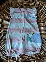 Песочник для девочки Carter's, летный комбинезон для новорожденных 0-3 месяца Код/Артикул 83