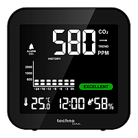 Метеостанція прогноз погоди годинник Technoline WL1025 Black (WL1025) Електронна метеостанція побутова Німеччина, фото 4