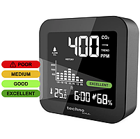 Метеостанція прогноз погоди годинник Technoline WL1025 Black (WL1025) Електронна метеостанція побутова Німеччина, фото 7