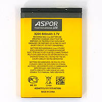 Акумулятор Aspor Lite для Samsung X200 / E250 / E900 / C3010 / E1080 (AB463446B)