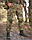 Костюм тактичний Гірка 5 зимова слімтекс Мультикам з налокітниками та наколінниками, фото 9