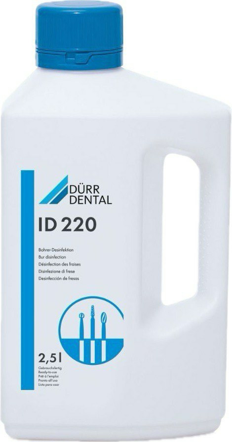 DURR DENTAL ID 220 готовий розчин для дезінфекції та очищення борів 2,5 л - фото 1 - id-p2021756851