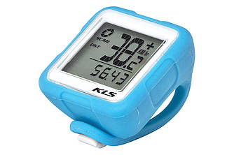 Велокомп'ютер бездротовий KLS Reflex WL 14-функцій синій