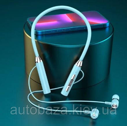 Бездротові навушники Bluetooth 5.0 з гарнітурою для занять спортом з шийним ободом TWS Earbuds, фото 1