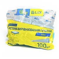 Система выравнивание плитки СВП LUX клин 100 шт. /уп