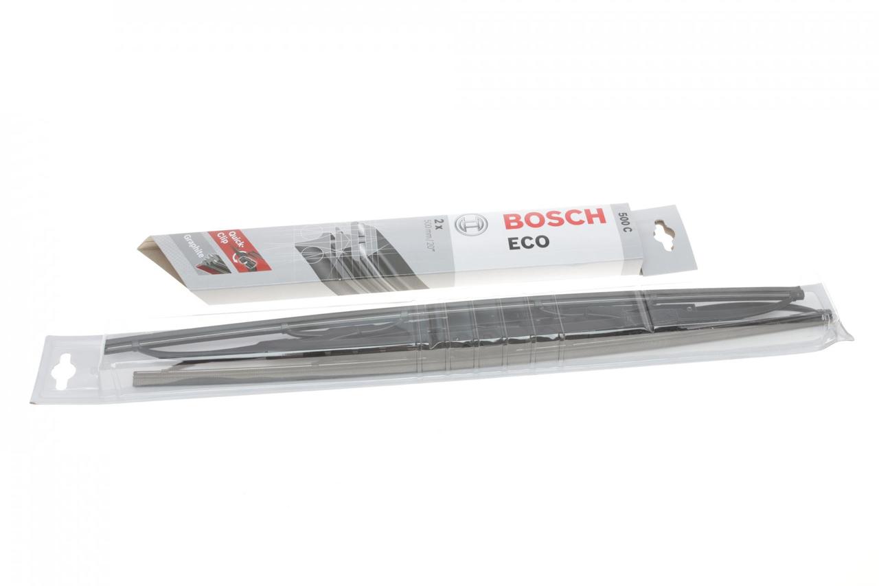 Щітки склоочисника двірники каркасні Bosch Eco 500/500мм (3397005161) комплект 500C