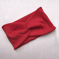 Повязка женская Ткань: хлопок Размер: 56-58 см Цвет: красный