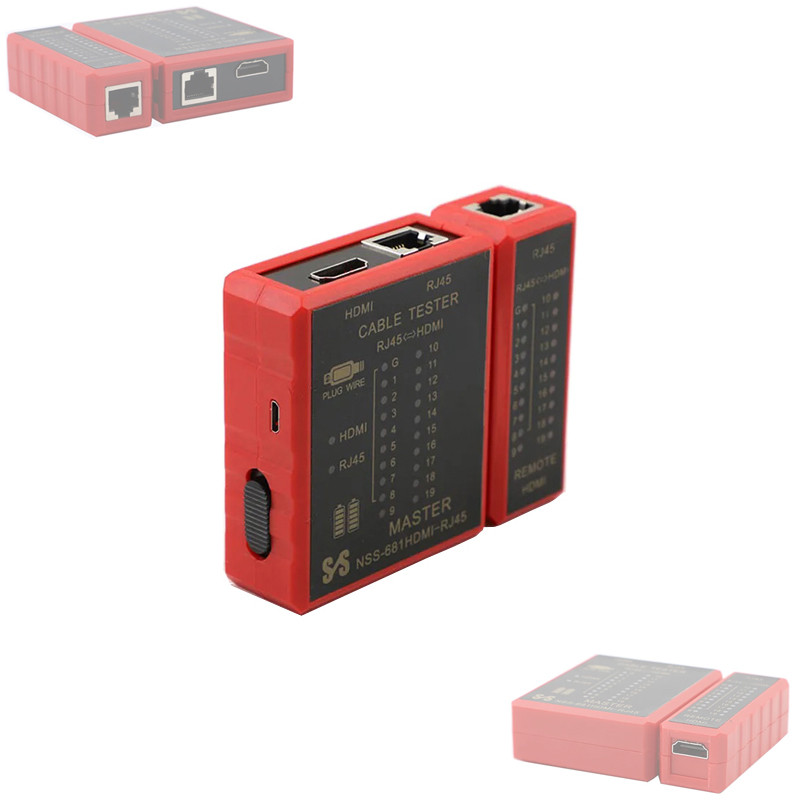 Тестер HDMI RJ45 кабелів, NSS-681, фото 1