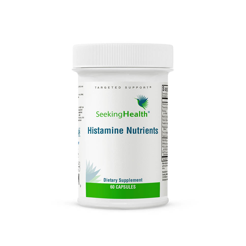 Seeking Health Histamine Nutrients (раніння Histamine Block Plus) DAO Блокатор гістаміну 60 Capsules