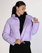 Куртка бомбер Dilvin 60322 38 фіолетовий 36
