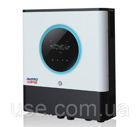 Гібридний інвертор сонячний NetPRO, Orion-II 8000W, (20 см х 40см х 50см), білий